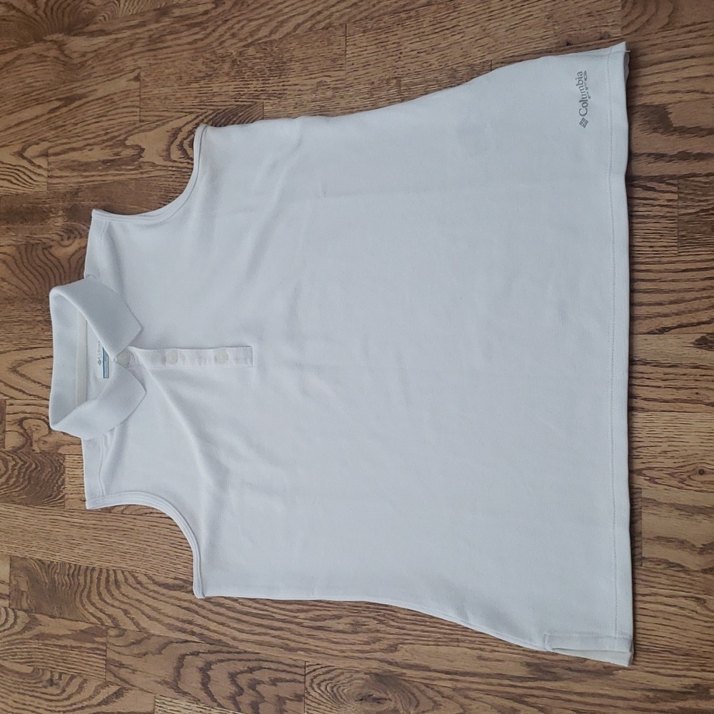 (S) Columbia PFG Performance Wear Golf Athleisure Collared Outdoor Activewear